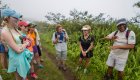 Family on a guided Galapagos Islands tour