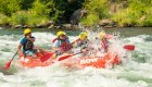 whitewater rapids along the Deschutes River