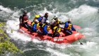 whitewater raft on the st joe river 