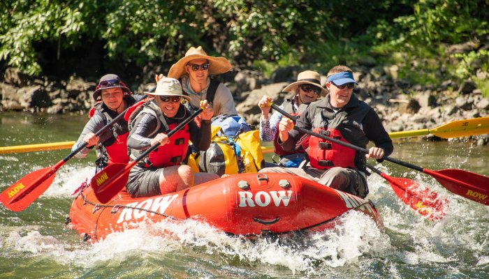 ROW whitewater rafting