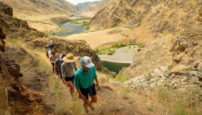 Hiking the Snake River in Hells Canyon